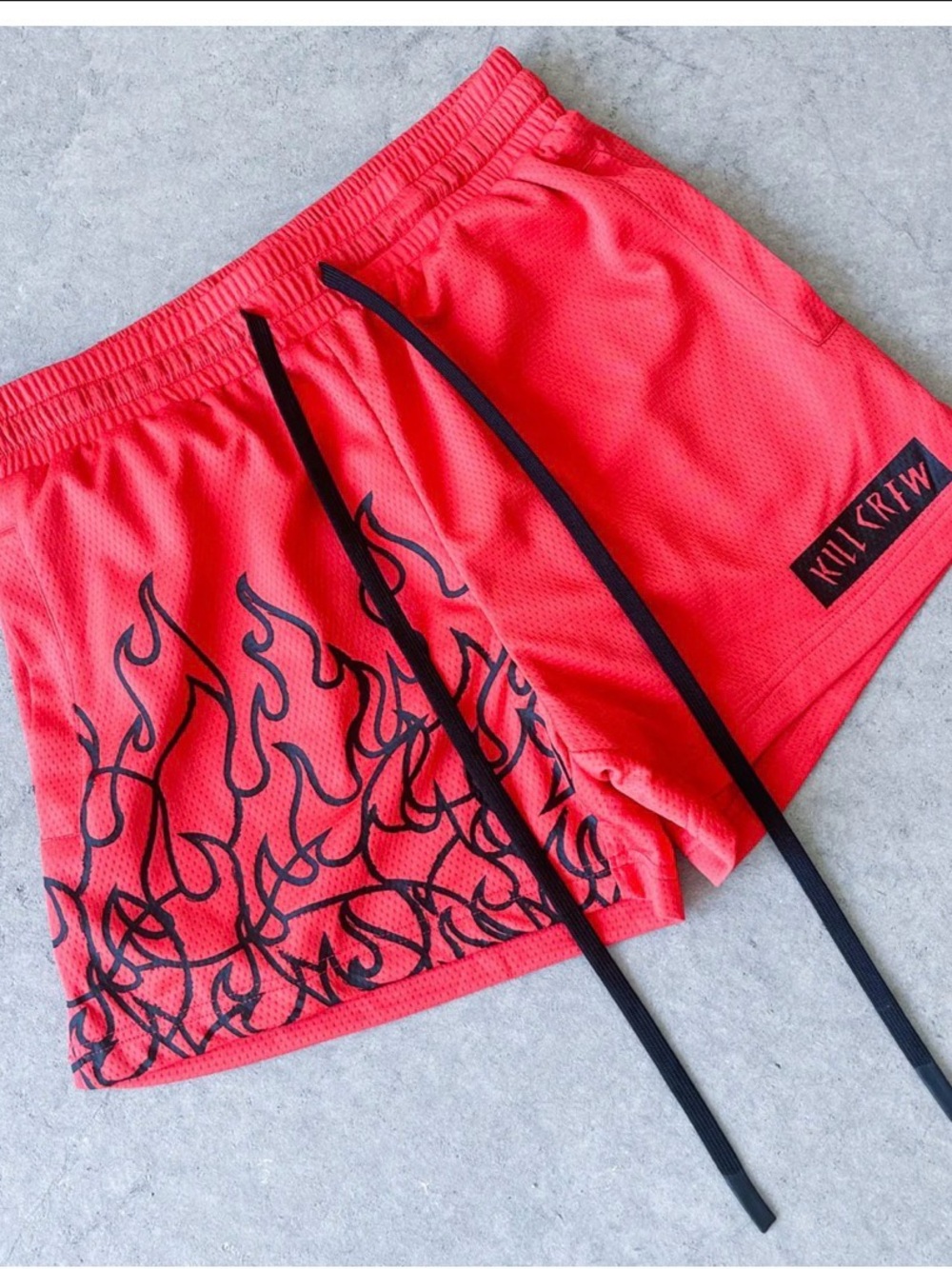 Kill Crew red Muay Thai shorts - Picture 5 of 5
